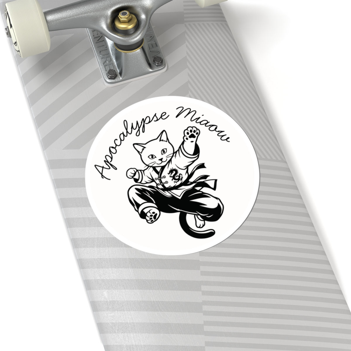 Shaolin Cat Stickers