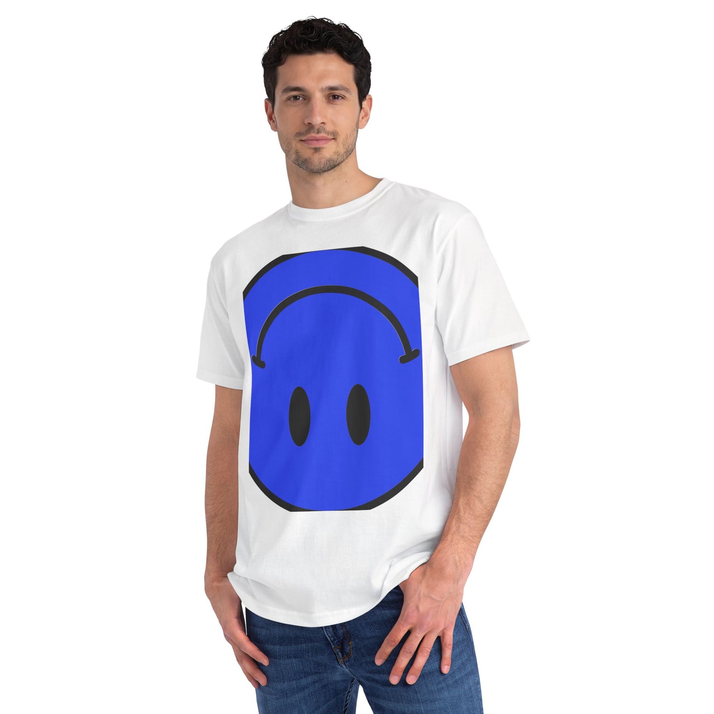 Chopped Yves Klein Blue Smiley