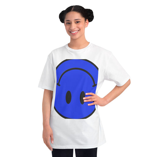 Chopped Yves Klein Blue Smiley